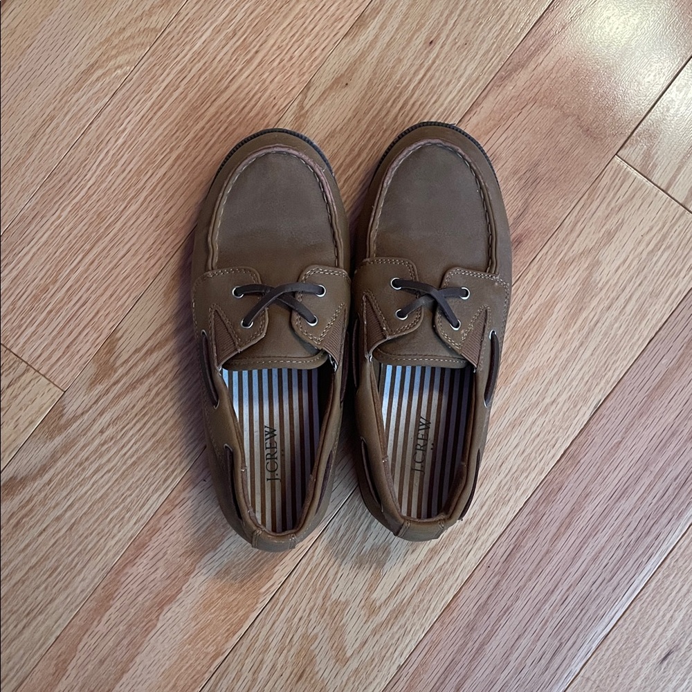 Boys J. Crew Boat Shoe Size 2